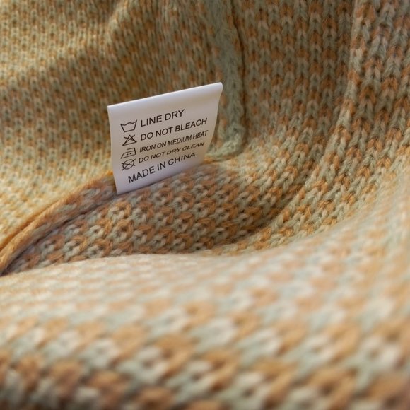 Miss Sparkling Boho Southwestern Pastel Desert Longline Cardigan Cactus Size M - Picture 4 of 5